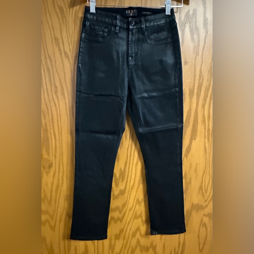 NWOT - Jen 7 by 7 For All Mankind Faux Leather Effects Ankle Straight